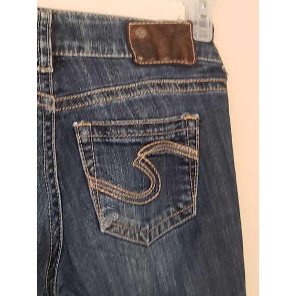 Women's Silver Jeans Co., Bootcut, W24/32, Dark Blue - Picture 6 of 8